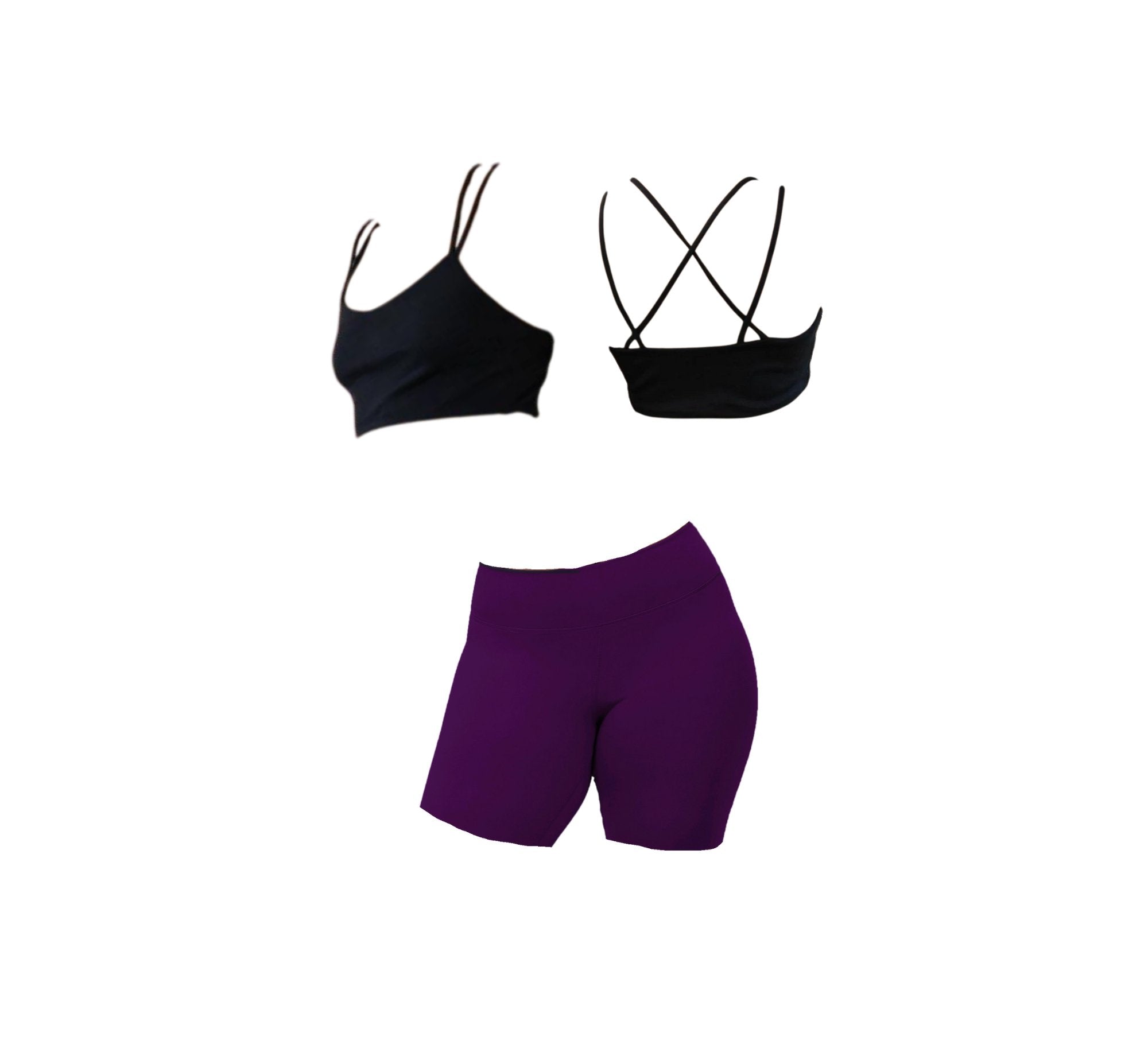 Aspen Shorts + Stratos Bra - Reprise Activewear