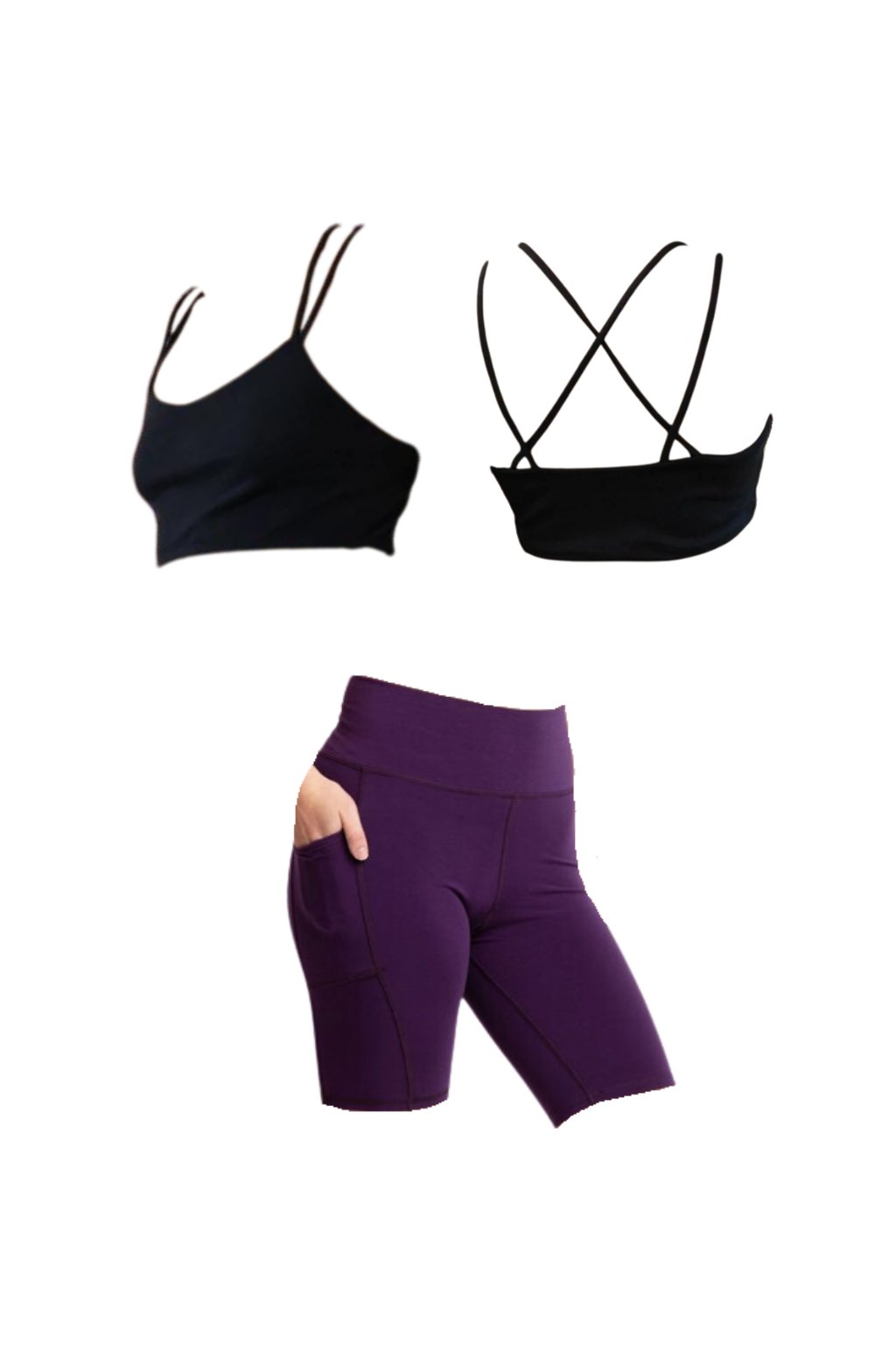 Sage Shorts + Stratos Bra - Reprise Activewear