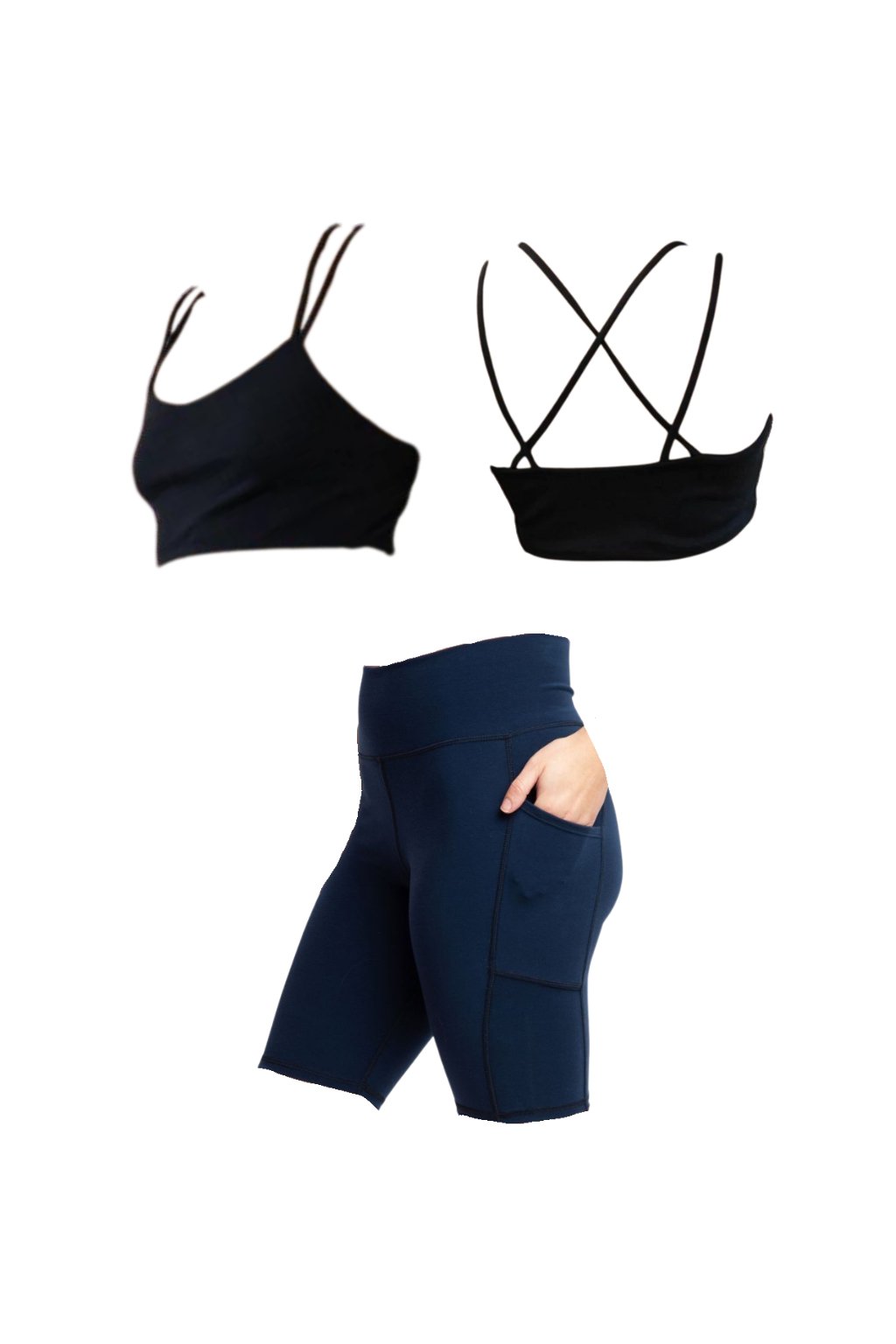 Sage Shorts + Stratos Bra - Reprise Activewear