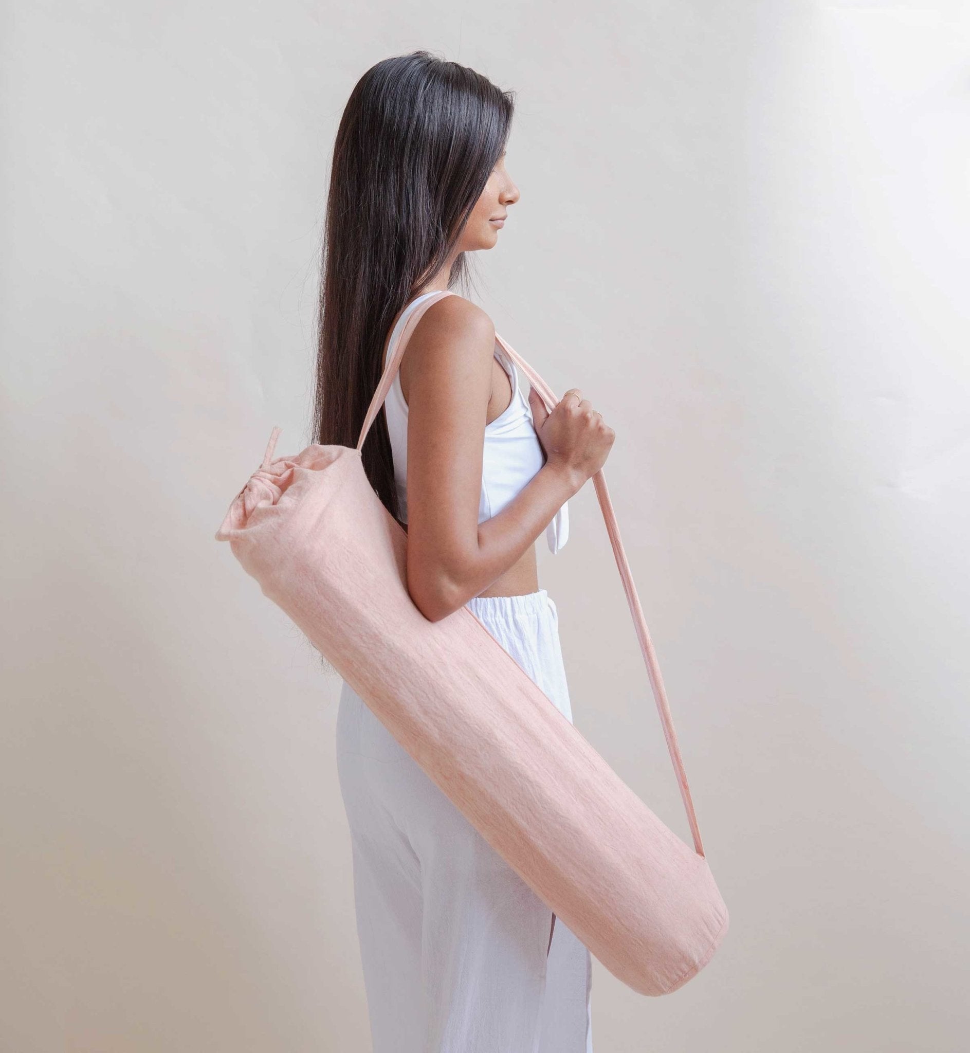 Rose Quartz - Herbal Yoga Mat by okoliving